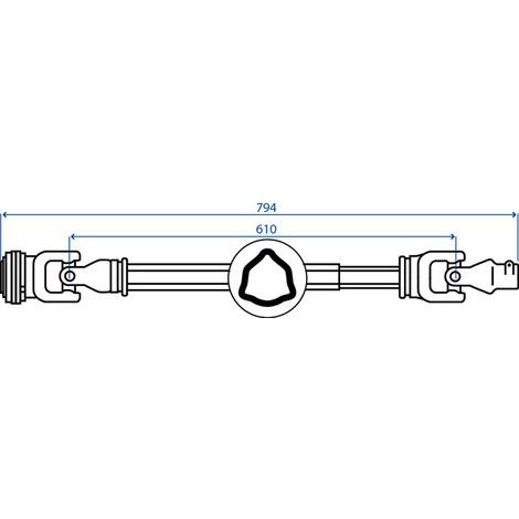 CARDANO T10  800 CP  610 COLLAR L.T.